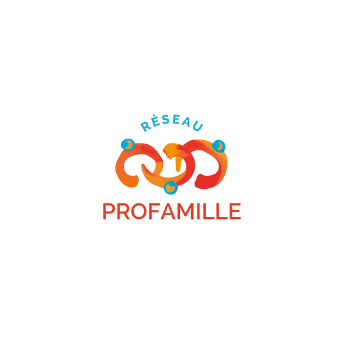 Logo du réseau Profamille, programme de référence en santé mentale