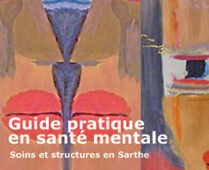 Visuel pour le guide en santé mentale de la Sarthe