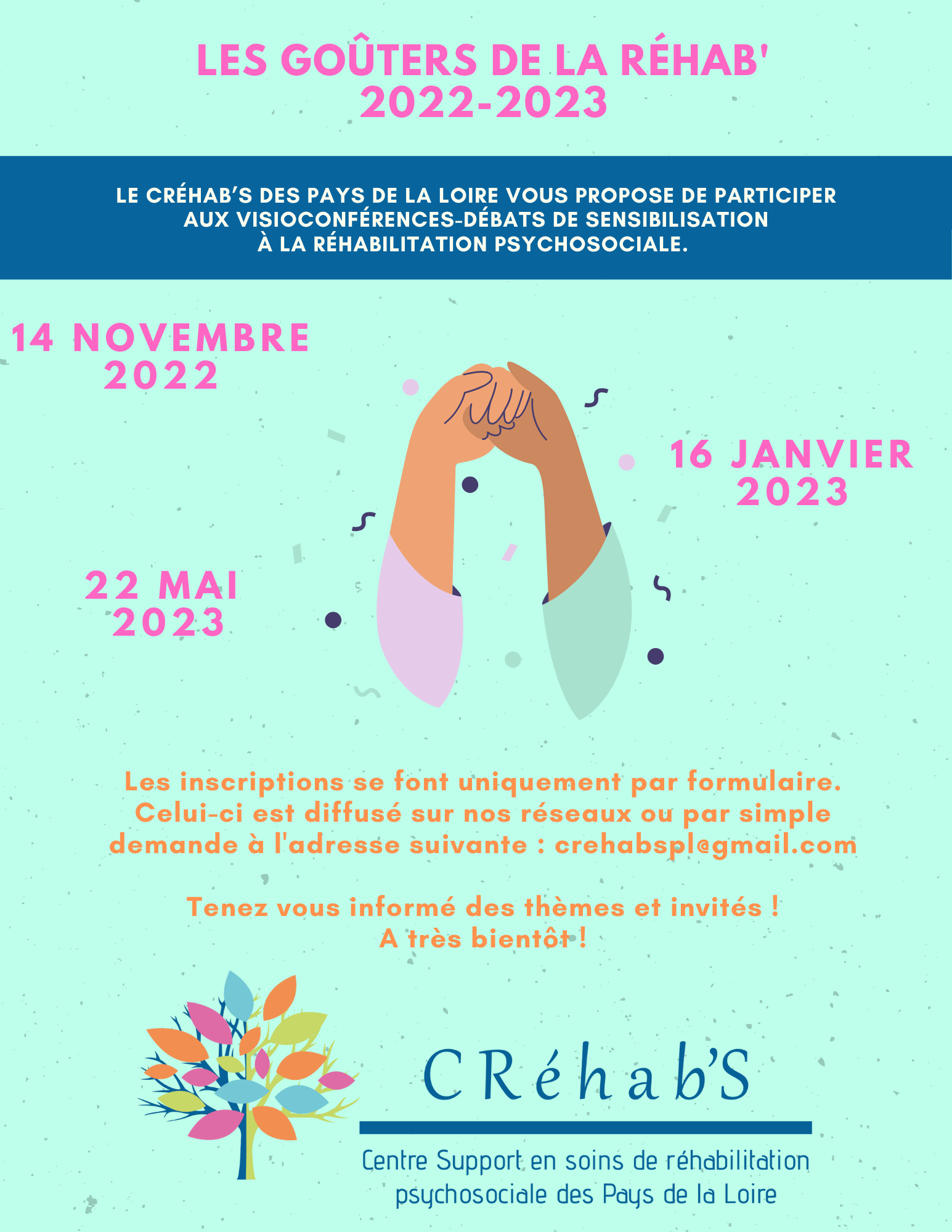 DU Soins de réhabilitation Goûters de la Réhab' RPS - CReHPsy